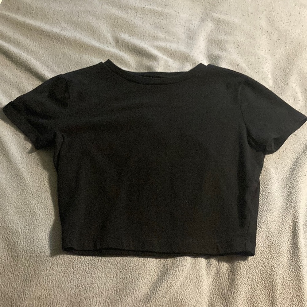 Black Wild Fable Crop Top